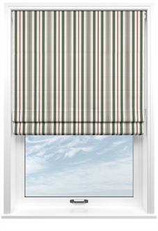 The British Stripe Co. George, Highlands No.1 - Roman Blind